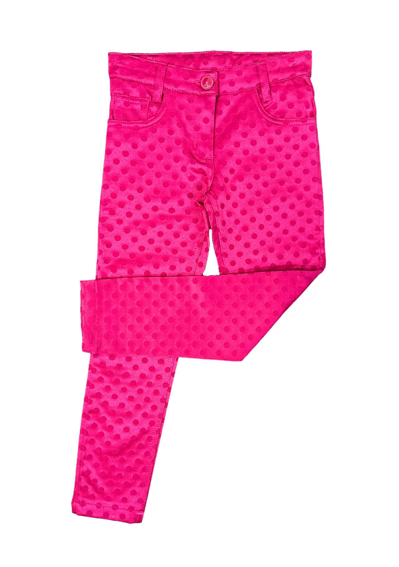 Essentials Leggings Solid Pink Girls Size XL 12 Pull On Pants NWOT