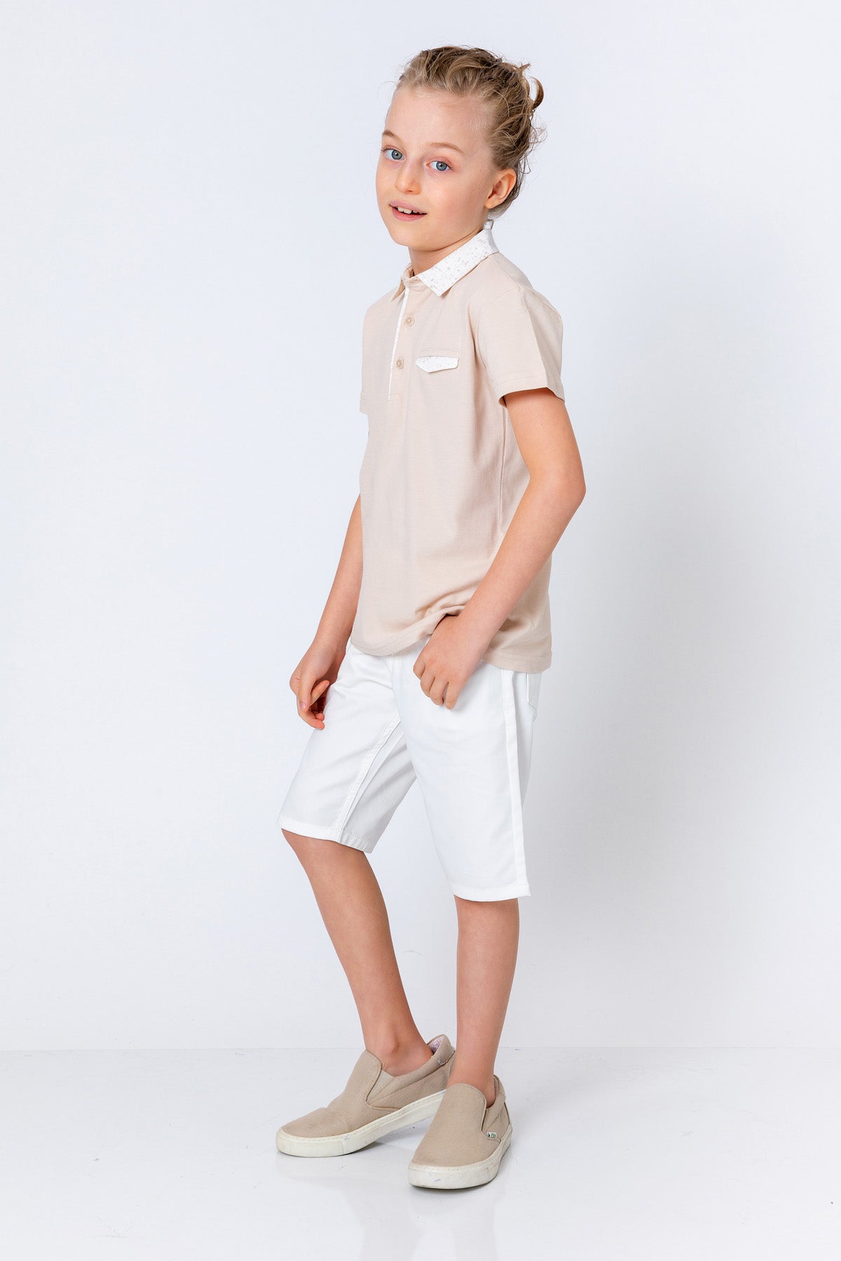 Boys white hot sale dress shorts