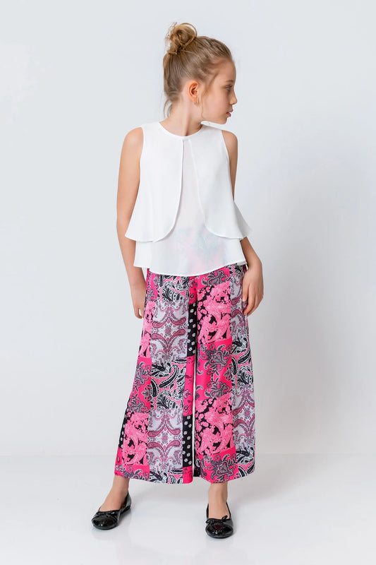 InCity Kids Girls Floral Boho Pants InCity Boys & Girls